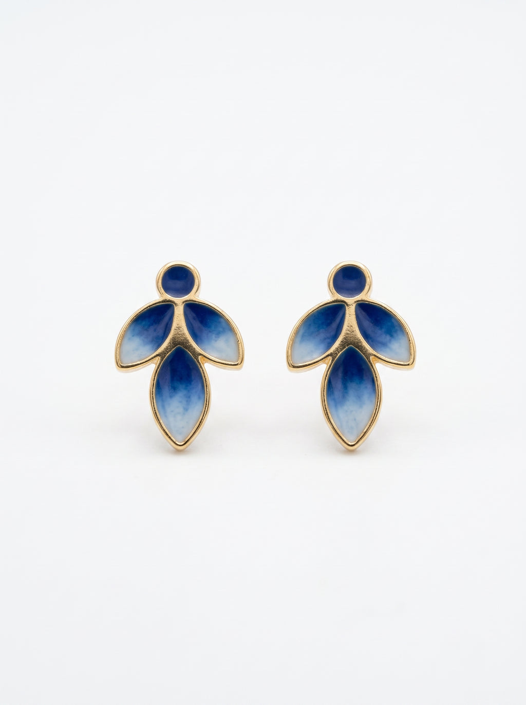 Azulejo Leaf Earrings