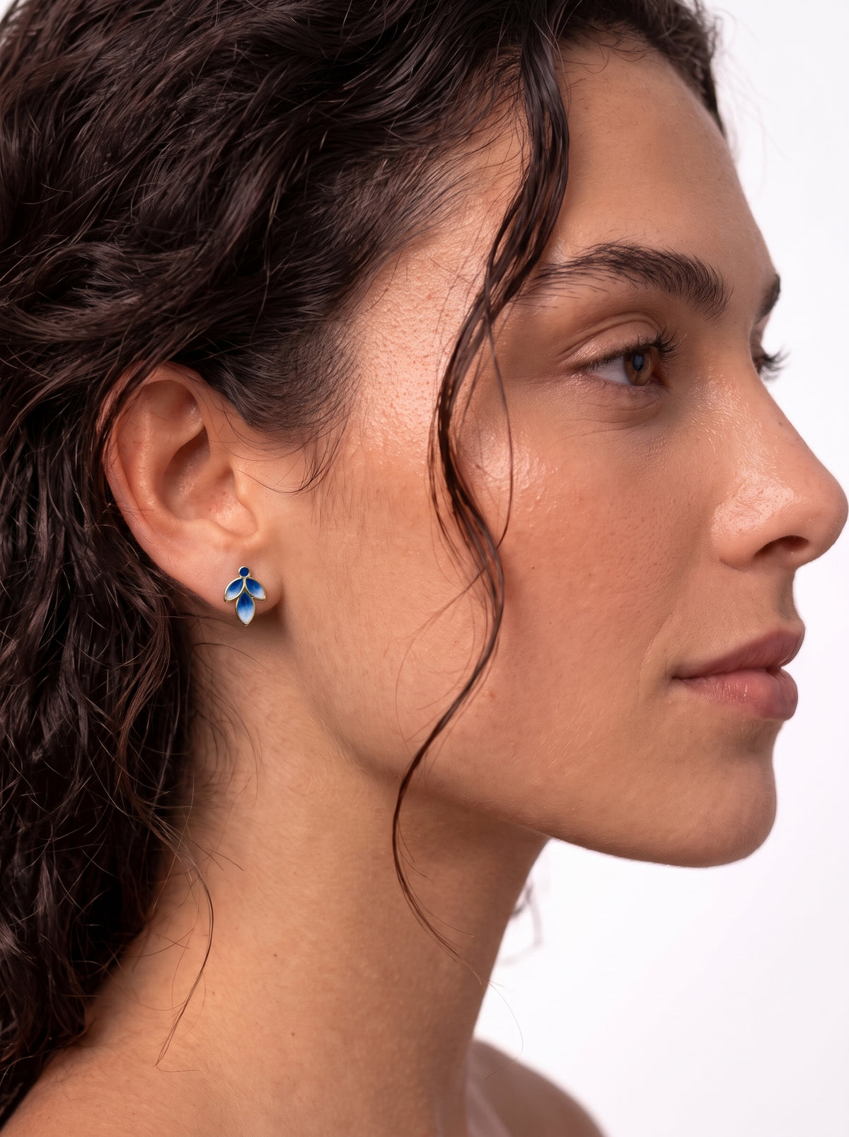Azulejo Leaf Earrings
