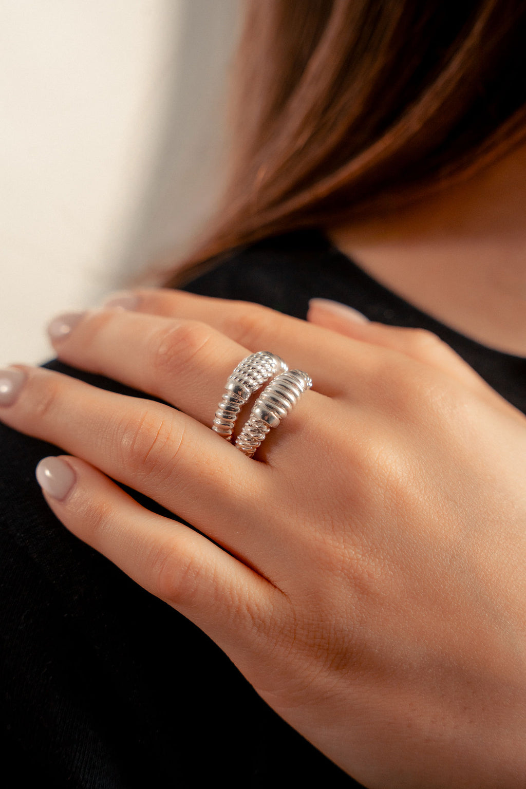 female ring, 925 silver, handmade, iGi jewelry