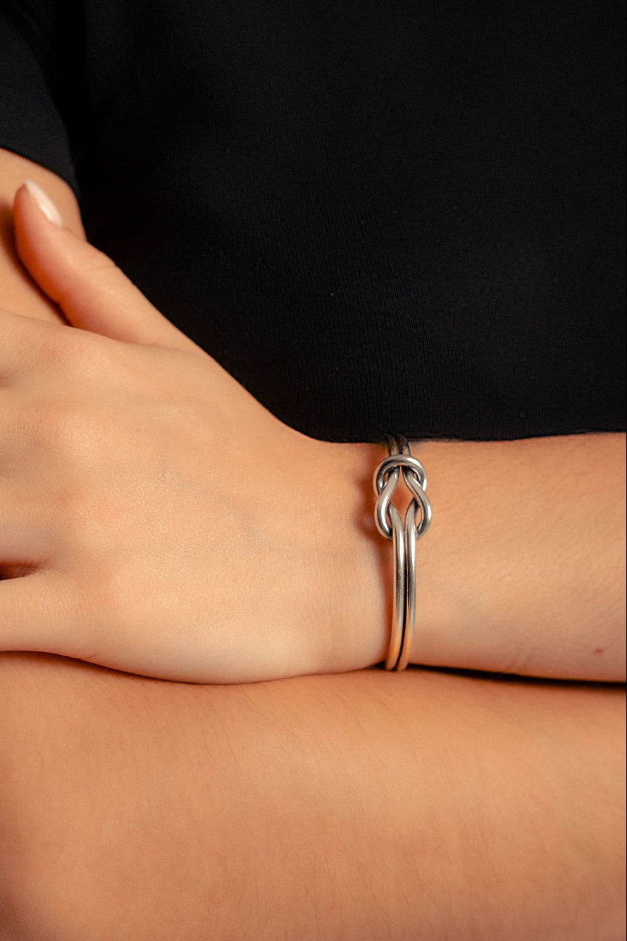 Sailor knot bracelet, 925 silver, handmade, iGi jewelry