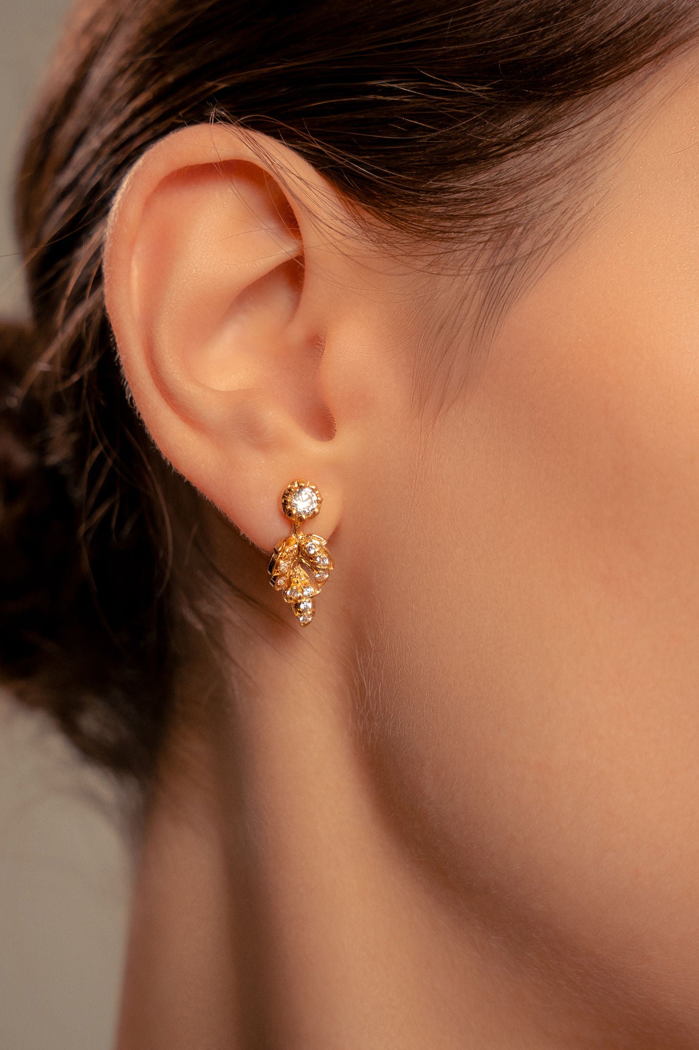 Mi earring, 925 silver, handmade, iGi jewelry