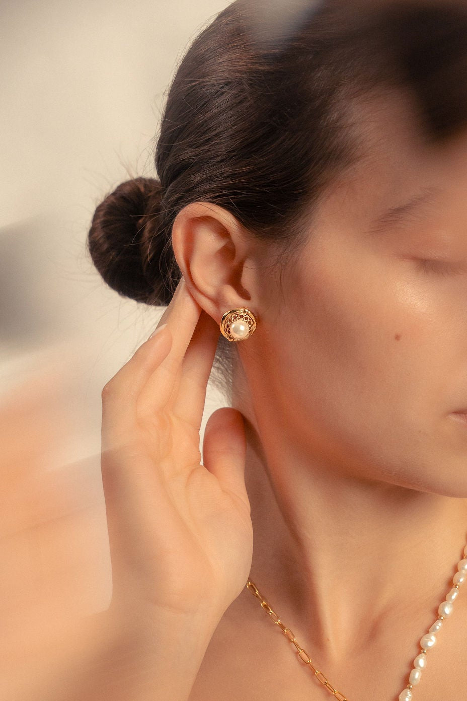 Swallow nest earrings, 925 silver, handmade, iGi jewelry