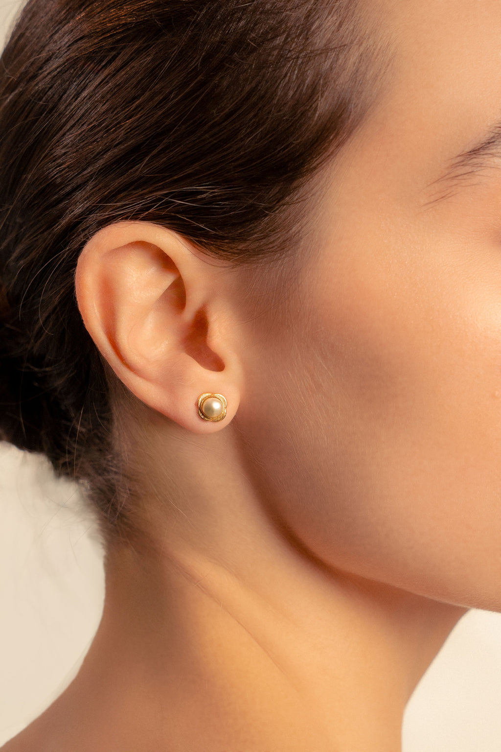 pearl blossom earrings, 925 silver, handmade, iGi jewelry