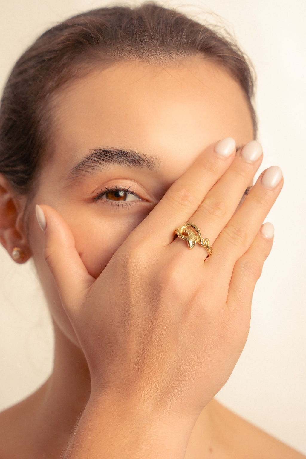 snake ring, 925 silver, handmade, iGi jewelry