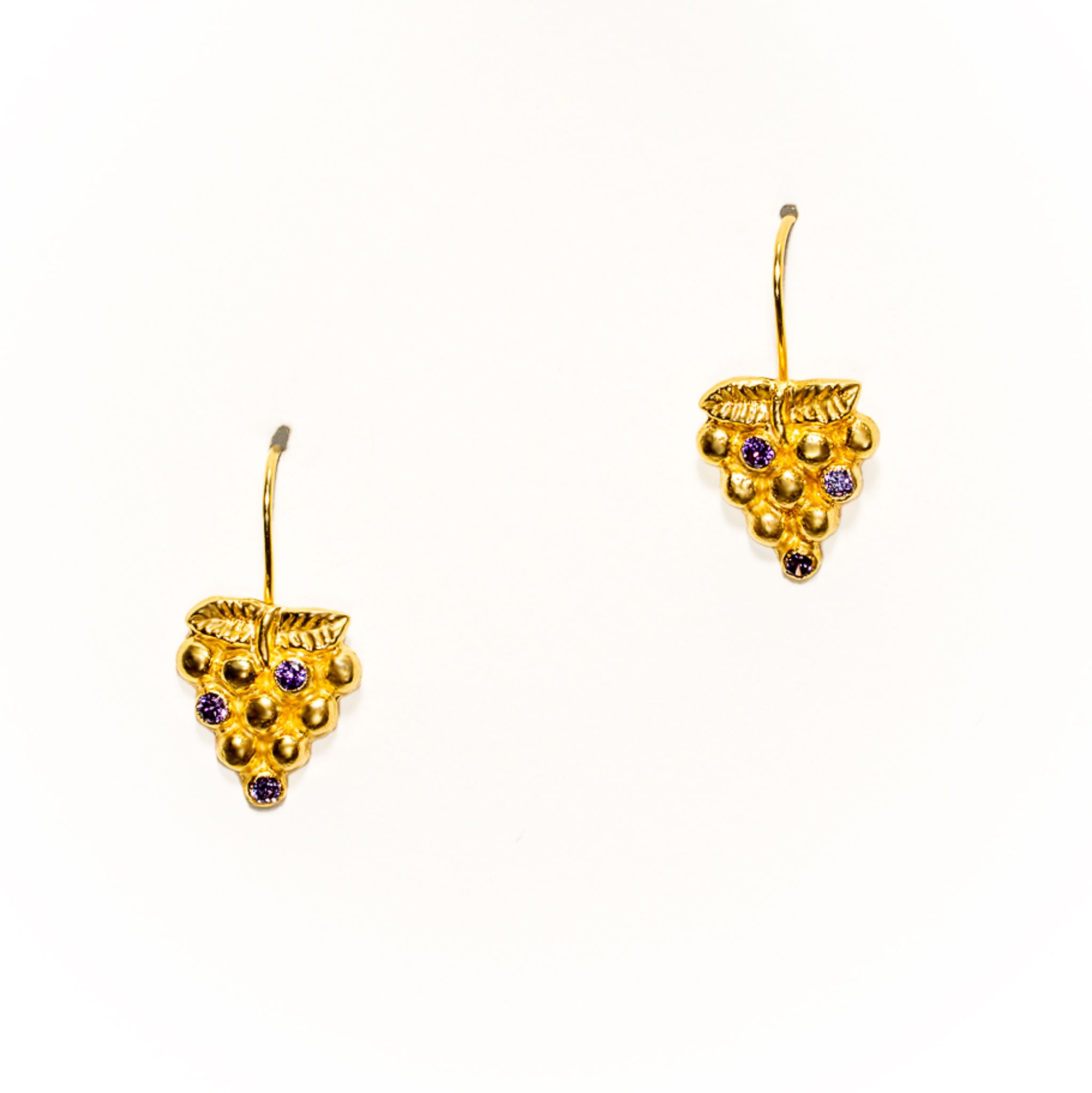 vineyard earrings, 925 silver, handmade, iGi jewelry