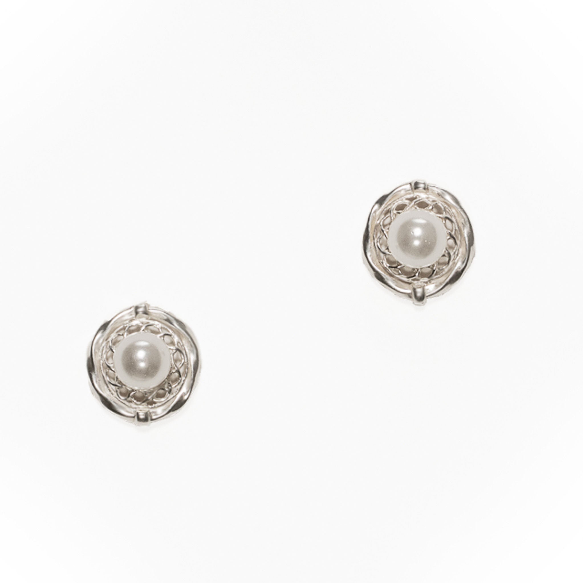 Swallow nest earrings, 925 silver, handmade, iGi jewelry