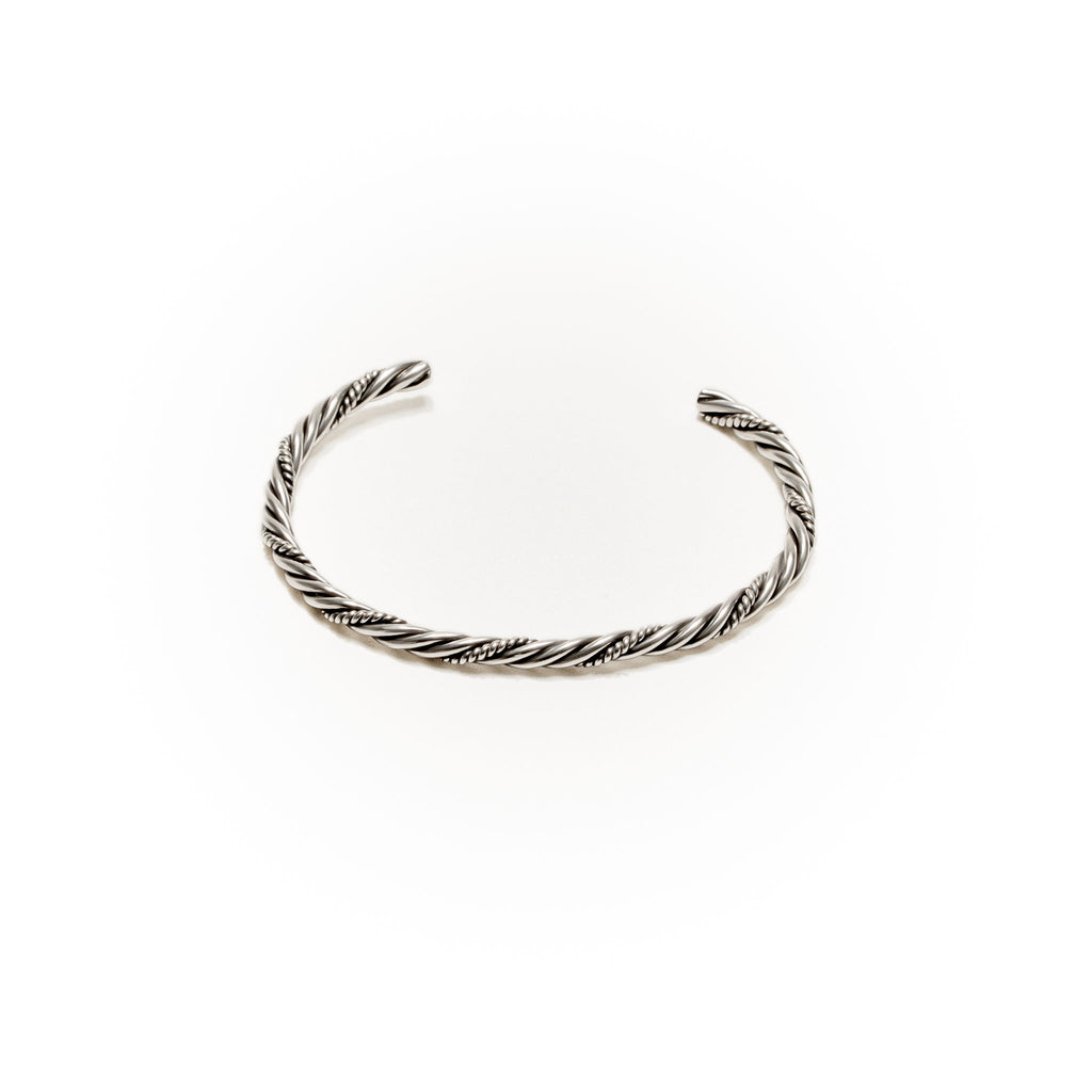 twisted harmony, bracelet, 925 silver, handmade, iGi jewelry
